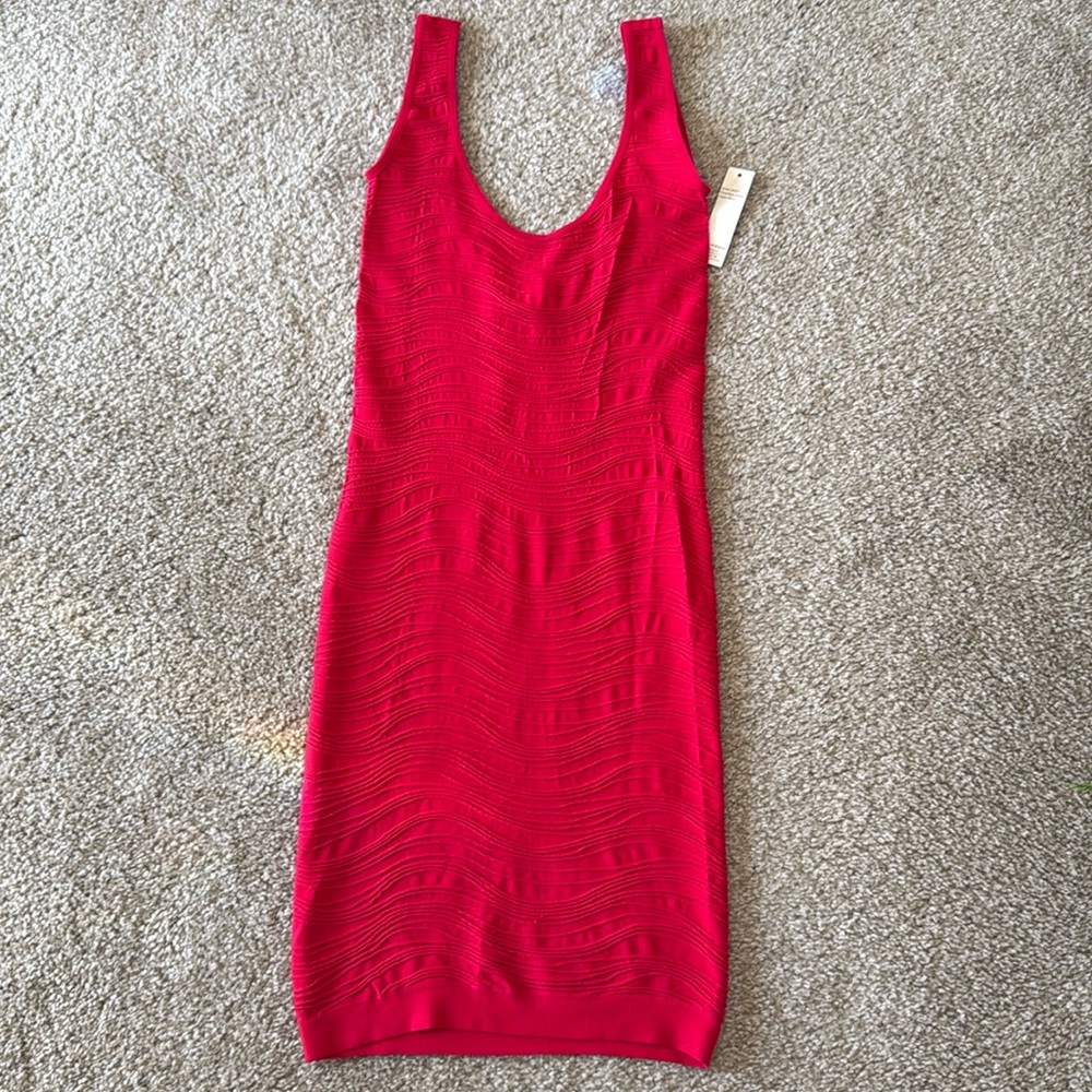NWT: Love charm juniors seamless bodycon dress one size